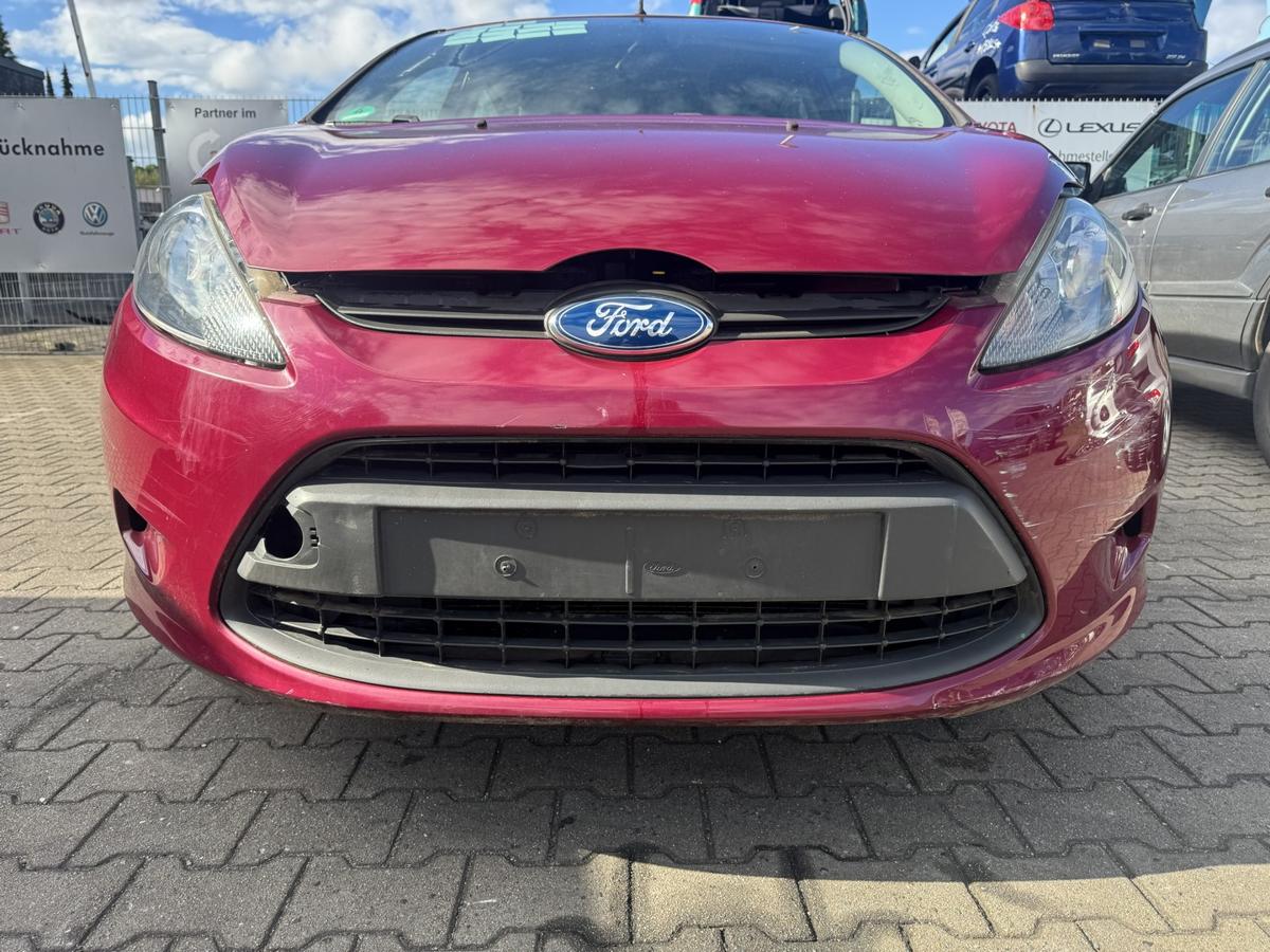 Ford Fiesta JA8 original Sto&szlig;stange Stossf&auml;nger vorn Hot Magenta Bj.2008